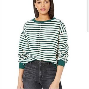 Anthropology J.O.A striped sweater